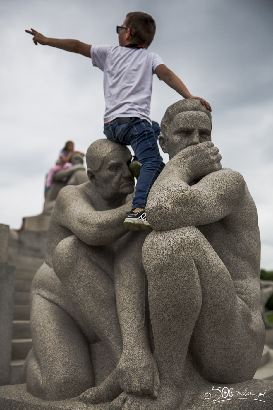 Oslo - Vigeland Park - granith sculptures